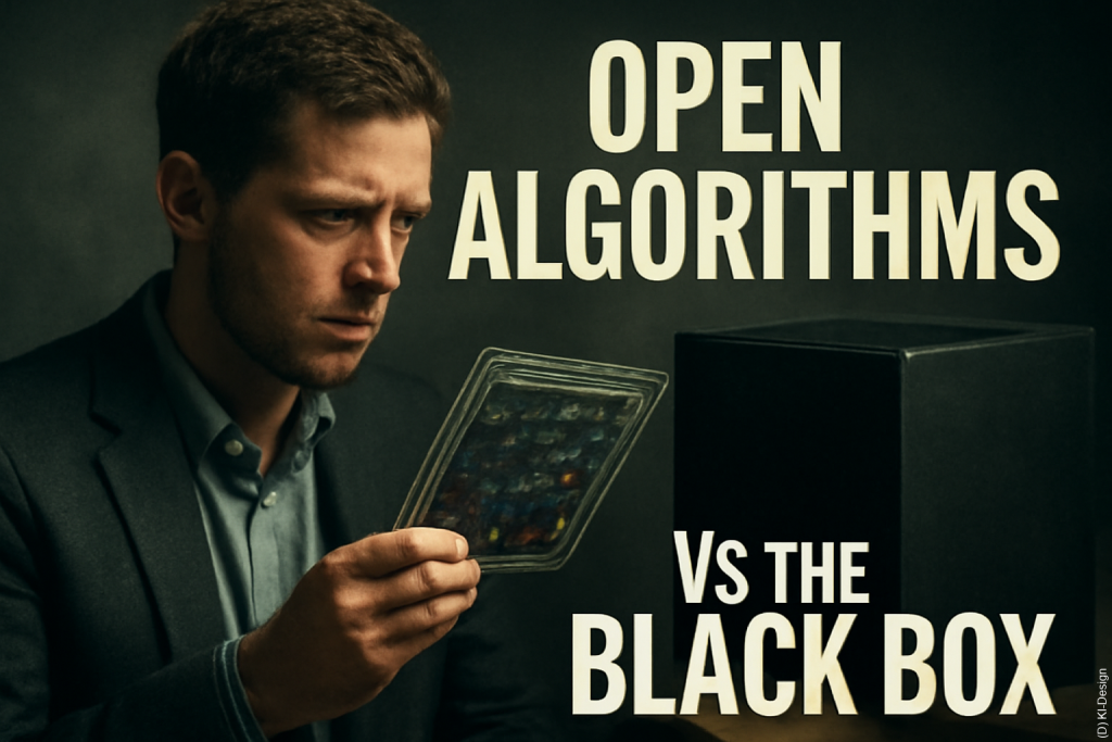 Offene Algorithmen statt Black Box: Warum Transparenz in der KI unsere Zukunft rettet!