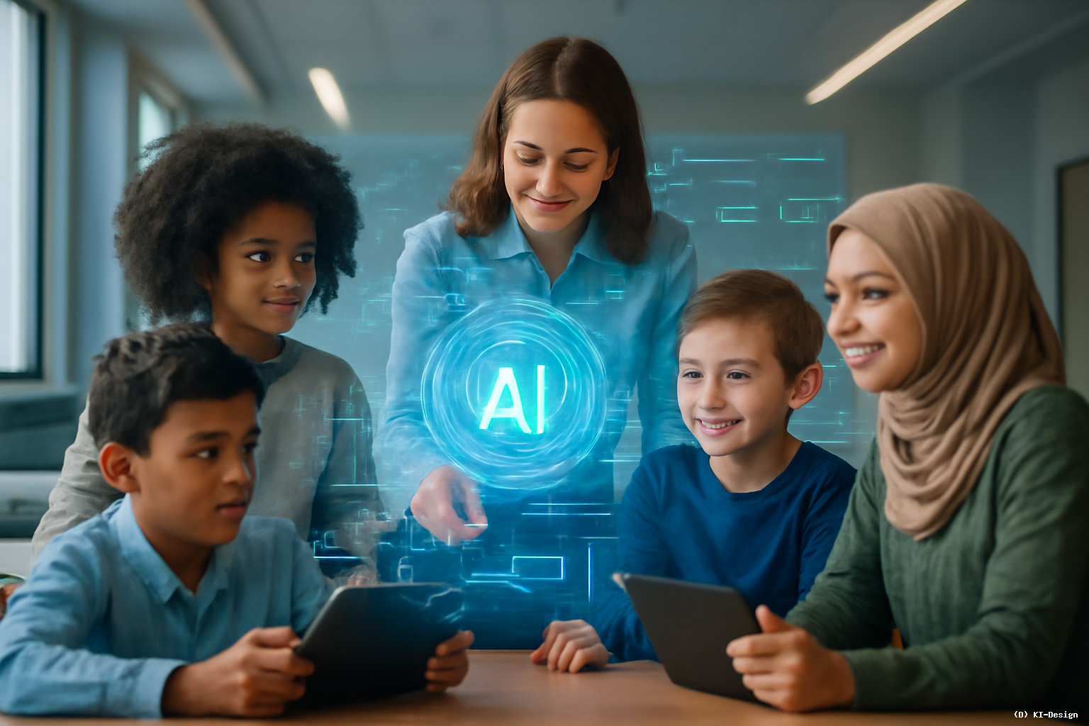 Digitale Bildung: Der Schlüssel zur Zukunft! KI revolutioniert Lernen und fordert Chancengleichheit in der digitalen Welt!
